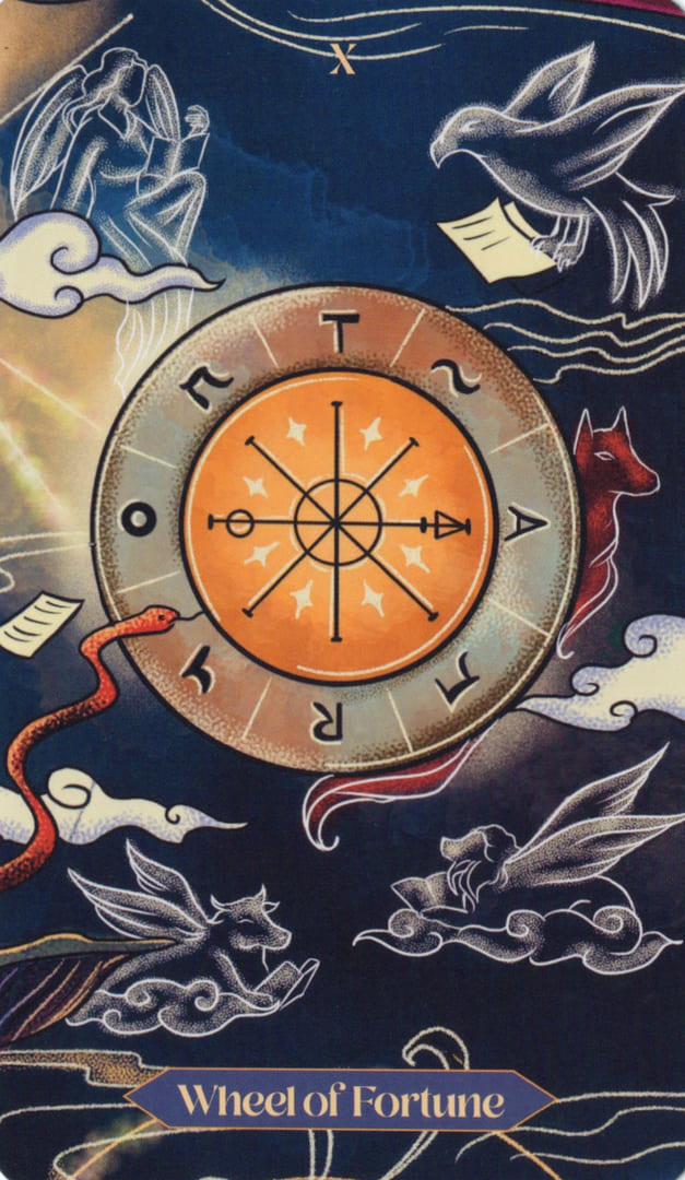 Wheel of Fortune — Dreamscapes Tarot