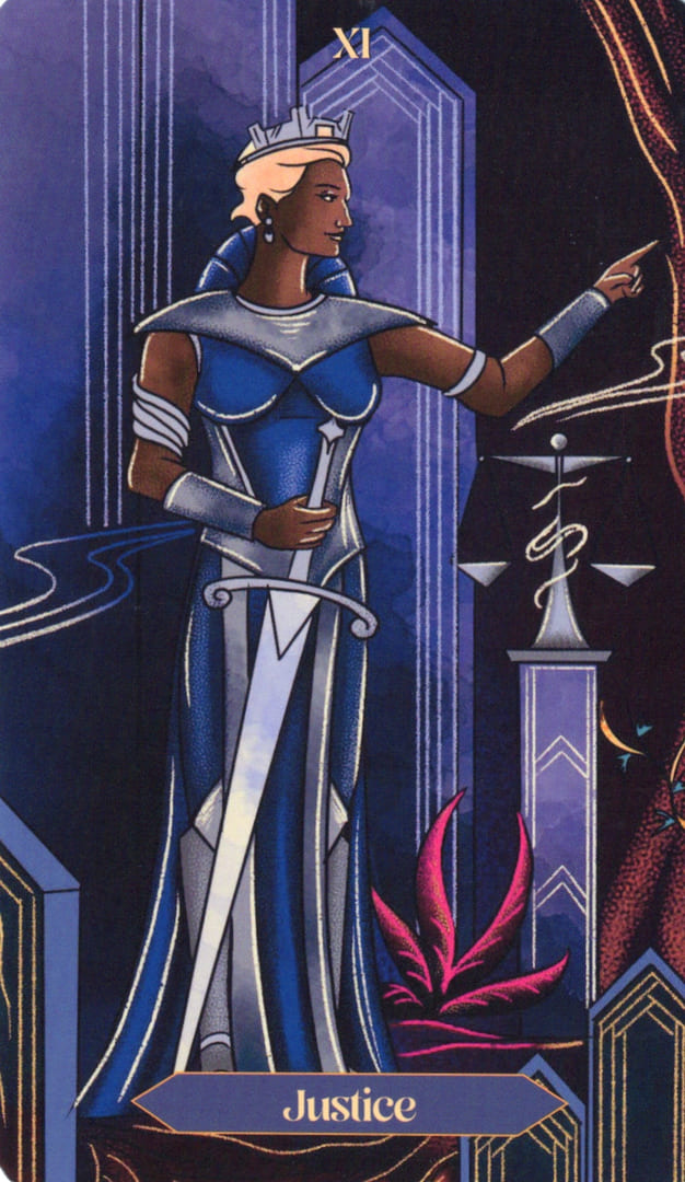 Justice — Dreamscapes Tarot