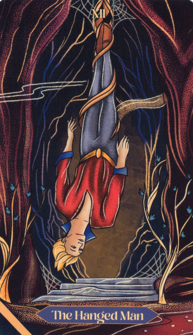 The Hanged Man — Dreamscapes Tarot