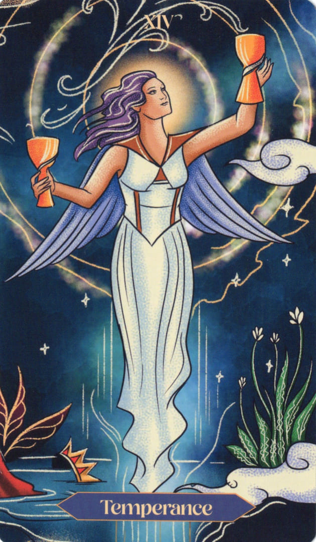 Temperance — Dreamscapes Tarot