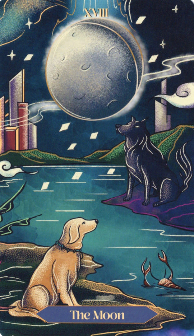 The Moon — Dreamscapes Tarot