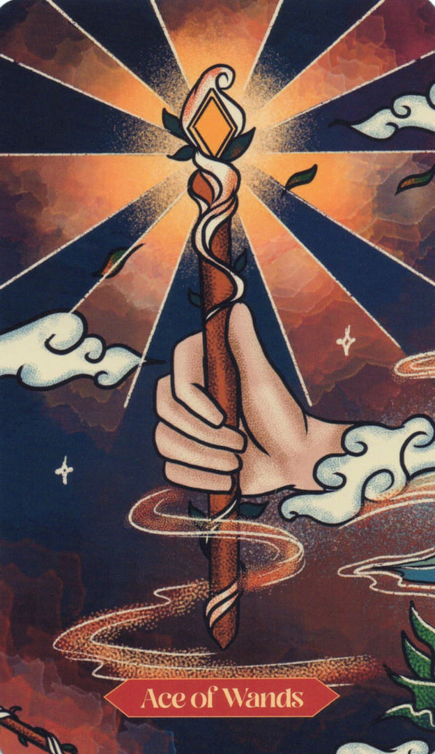 Ace of Wands — Dreamscapes Tarot