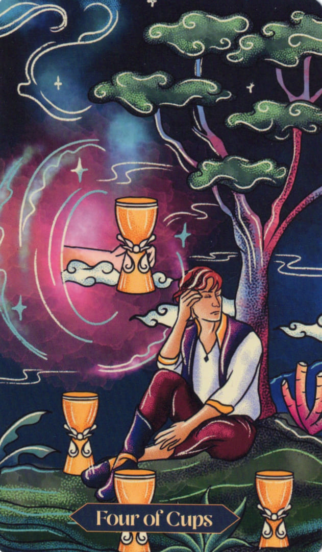 Four of Cups — Dreamscapes Tarot