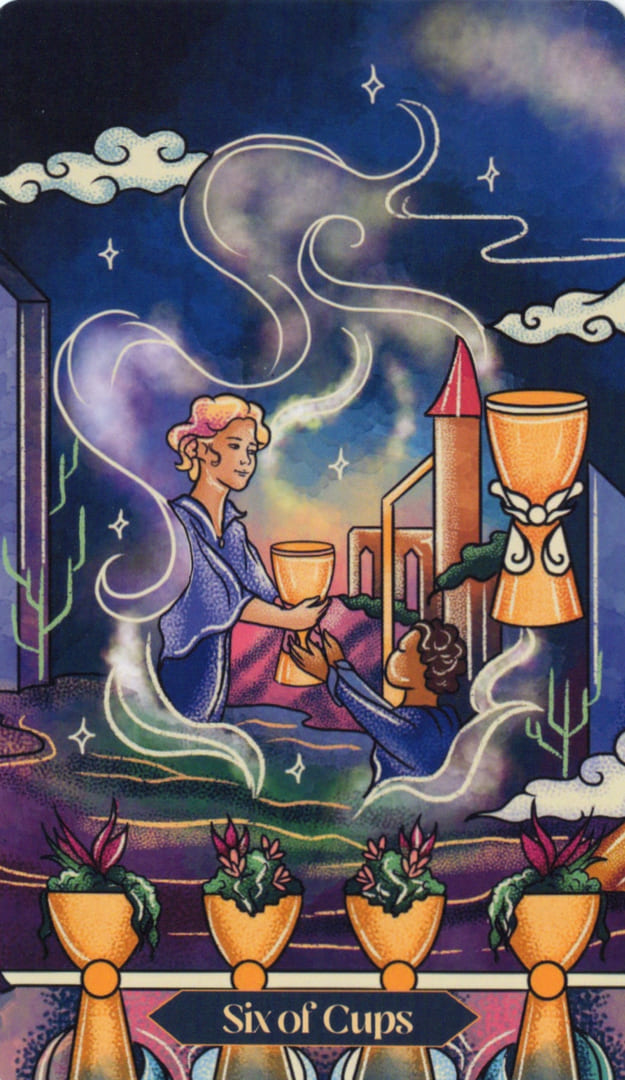 Six of Cups — Dreamscapes Tarot