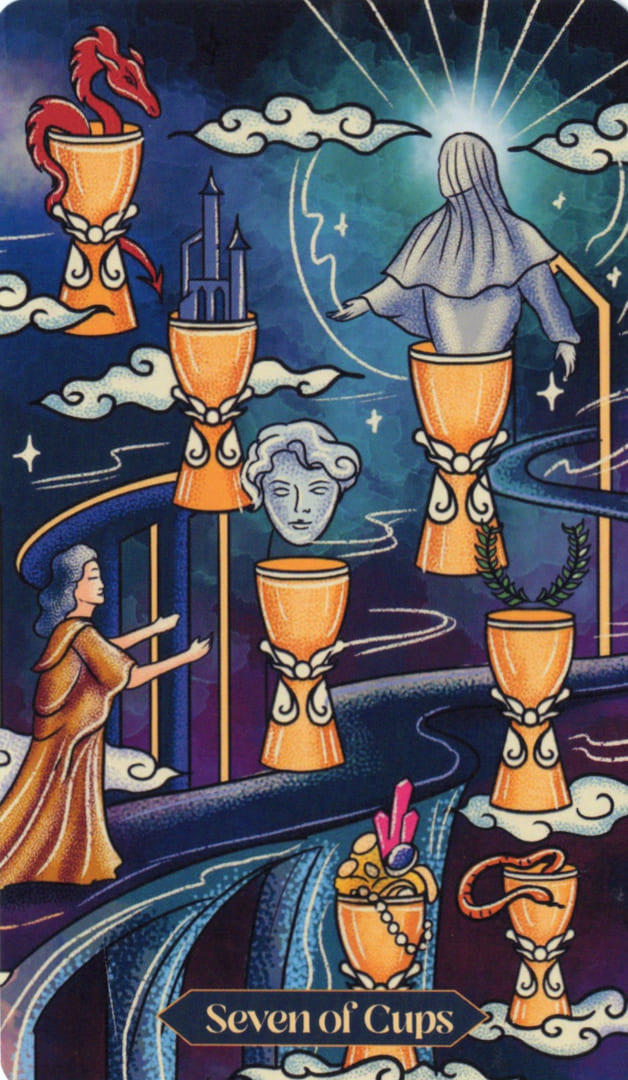 Seven of Cups — Dreamscapes Tarot