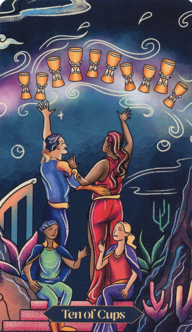 Ten of Cups — Dreamscapes Tarot