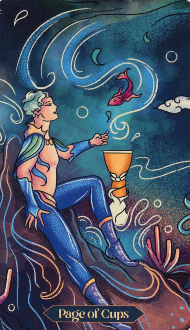 Page of Cups — Dreamscapes Tarot