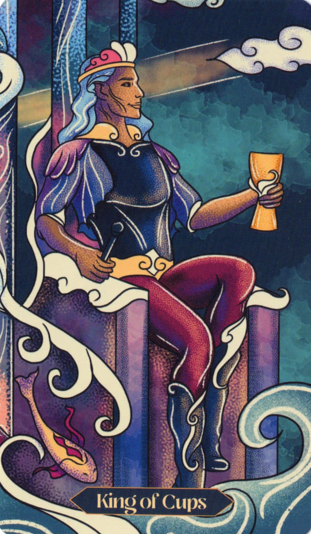 King of Cups — Dreamscapes Tarot