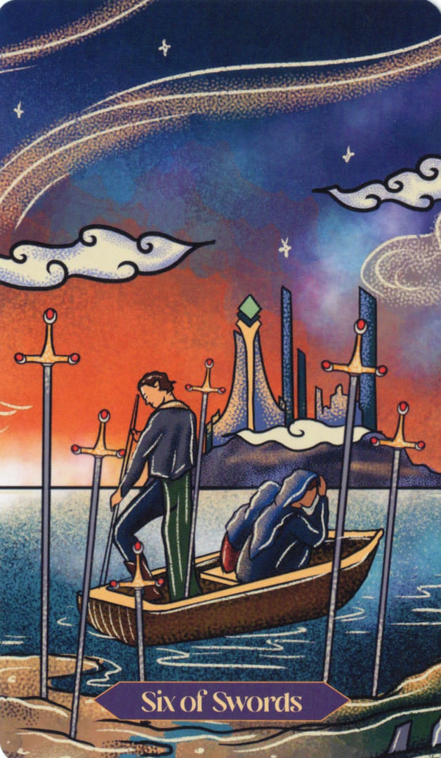 Six of Swords — Dreamscapes Tarot