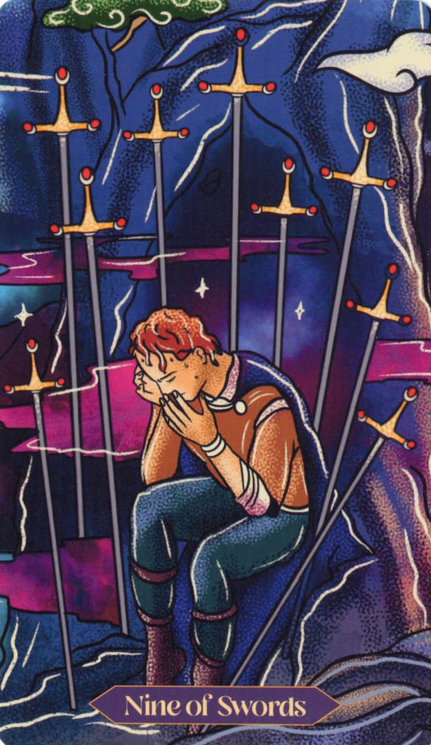 Nine of Swords — Dreamscapes Tarot