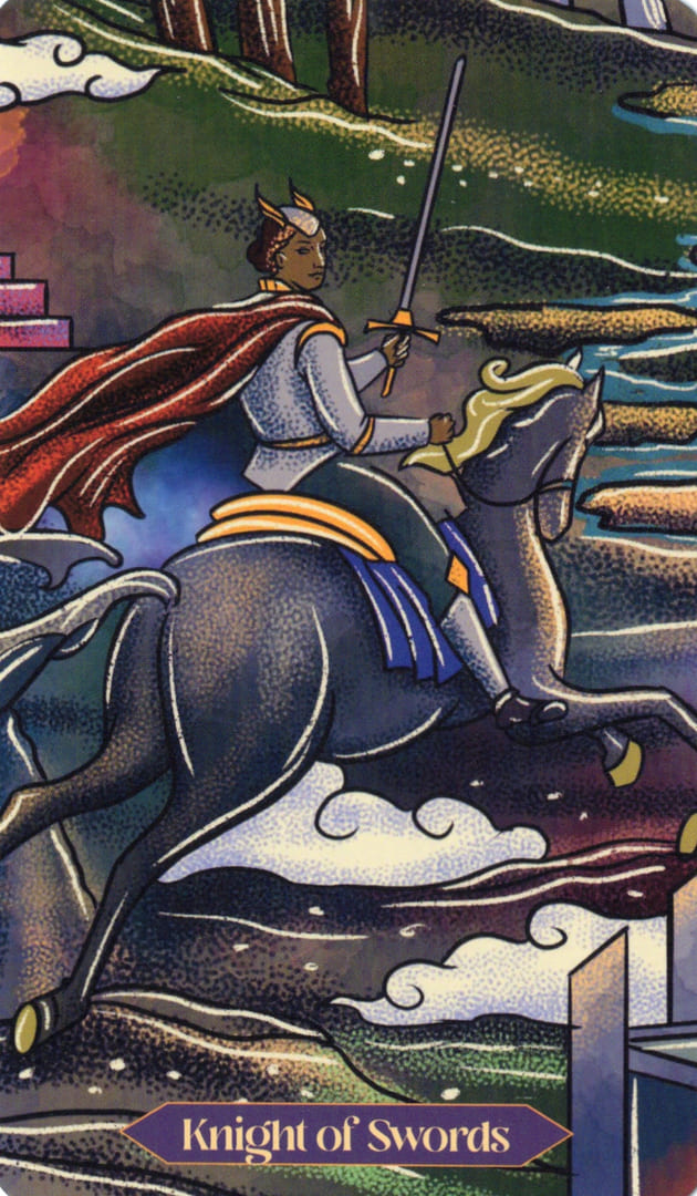 Knight of Swords — Dreamscapes Tarot