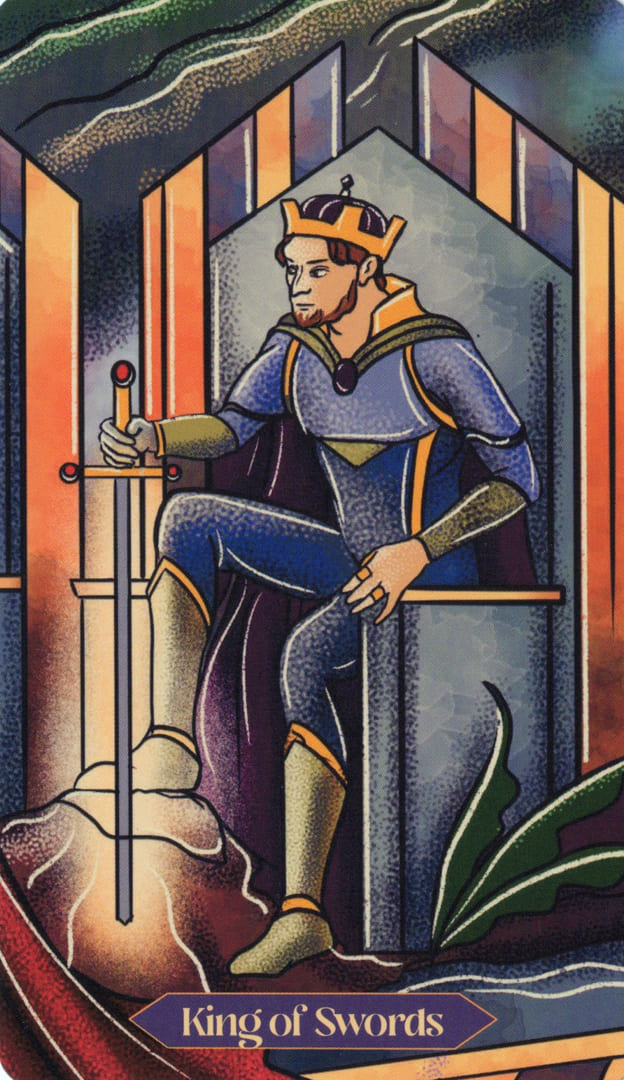 King of Swords — Dreamscapes Tarot