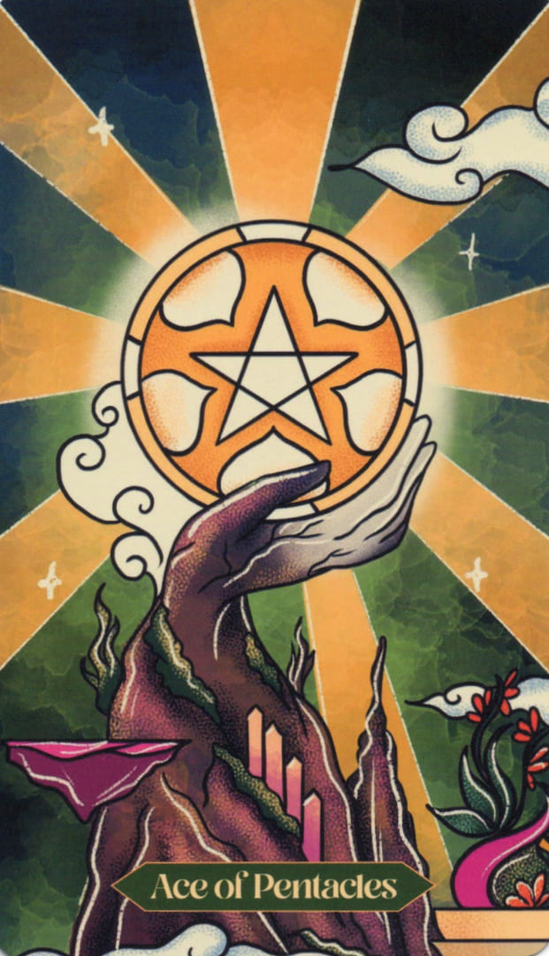 Ace of Pentacles — Dreamscapes Tarot