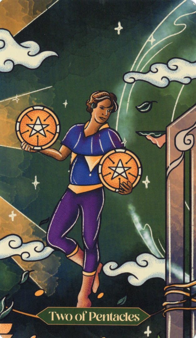 Two of Pentacles — Dreamscapes Tarot