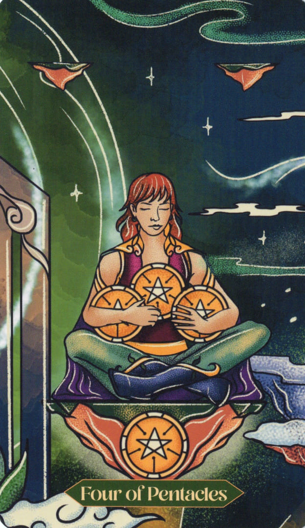 Four of Pentacles — Dreamscapes Tarot