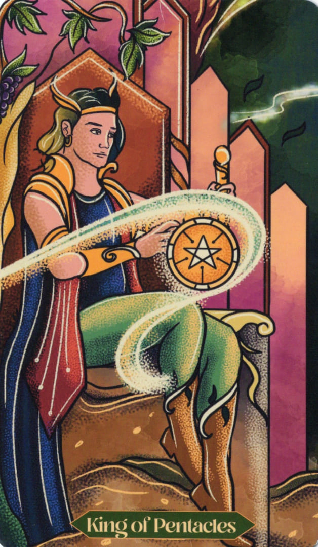 King of Pentacles — Dreamscapes Tarot
