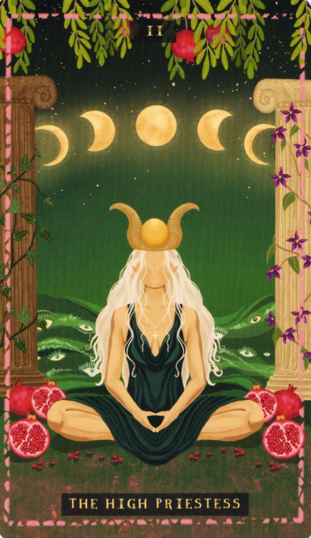 The High Priestess — Earth Woman Tarot