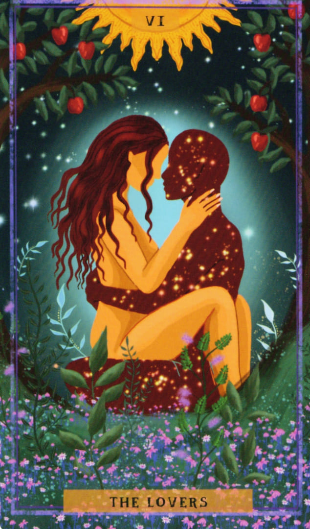The Lovers — Earth Woman Tarot