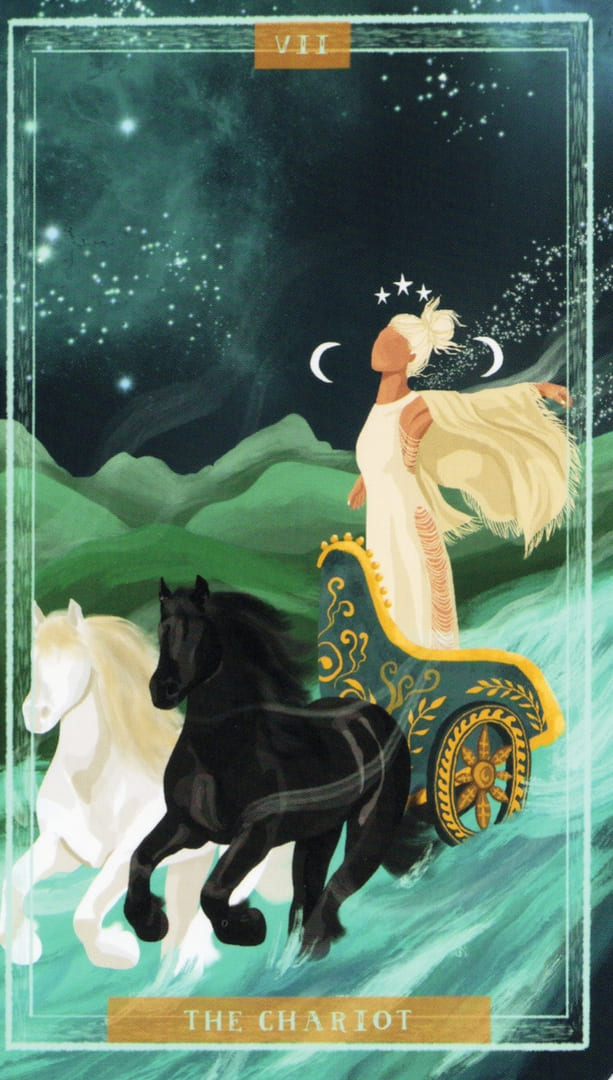 The Chariot — Earth Woman Tarot