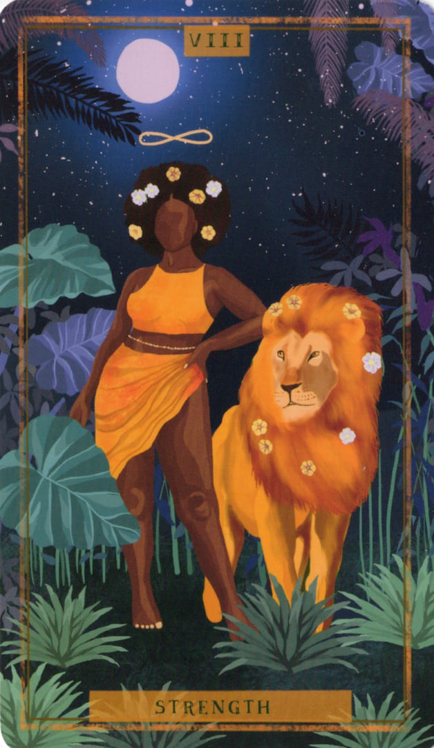 Strength — Earth Woman Tarot