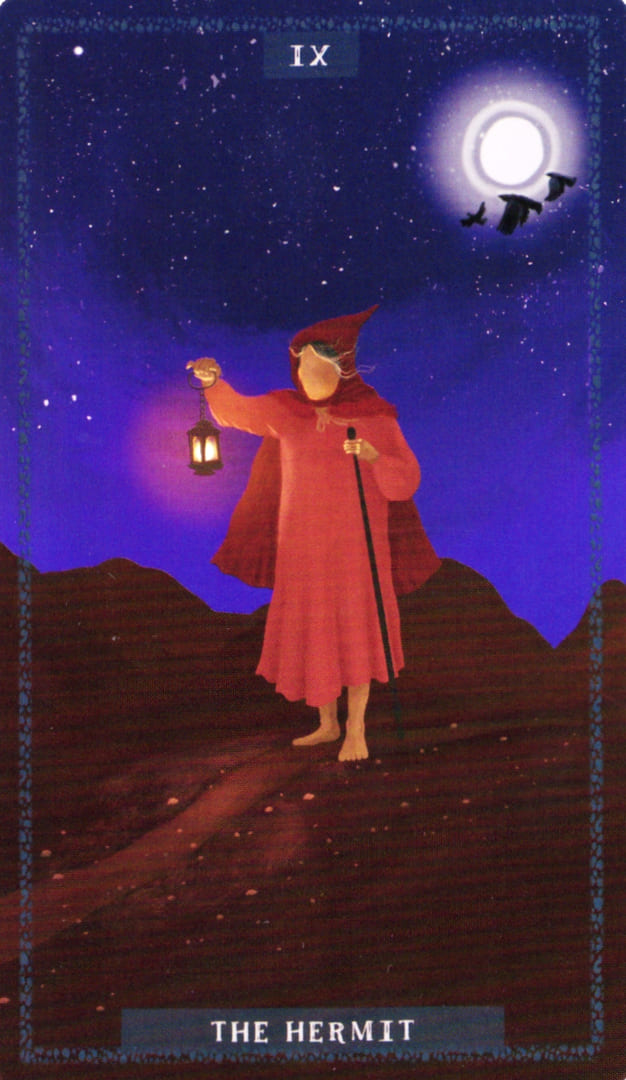 The Hermit — Earth Woman Tarot