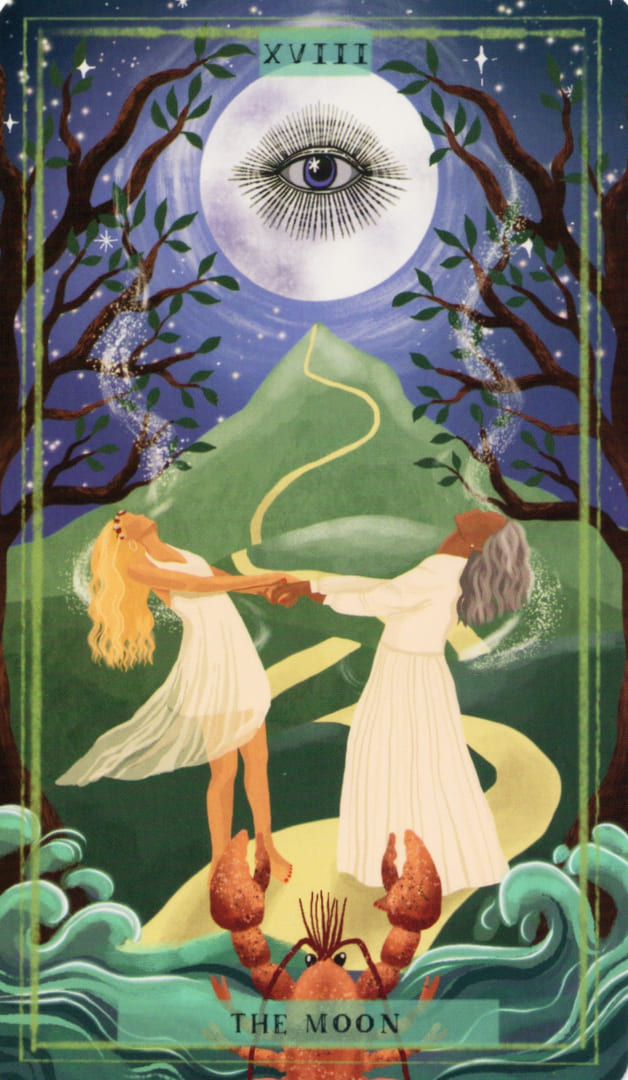 The Moon — Earth Woman Tarot