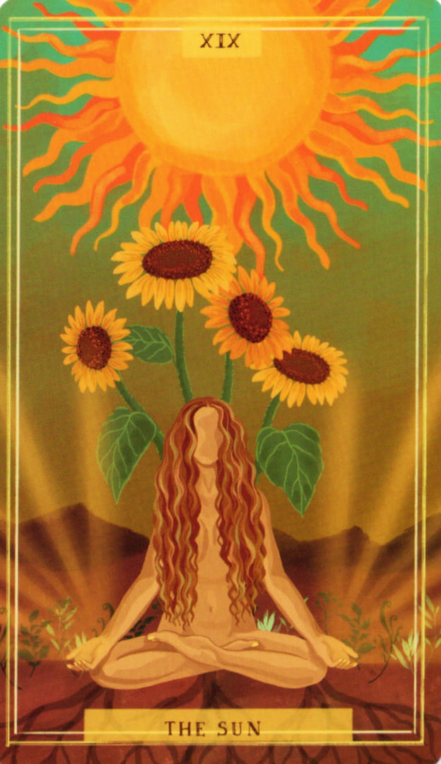 The Sun — Earth Woman Tarot