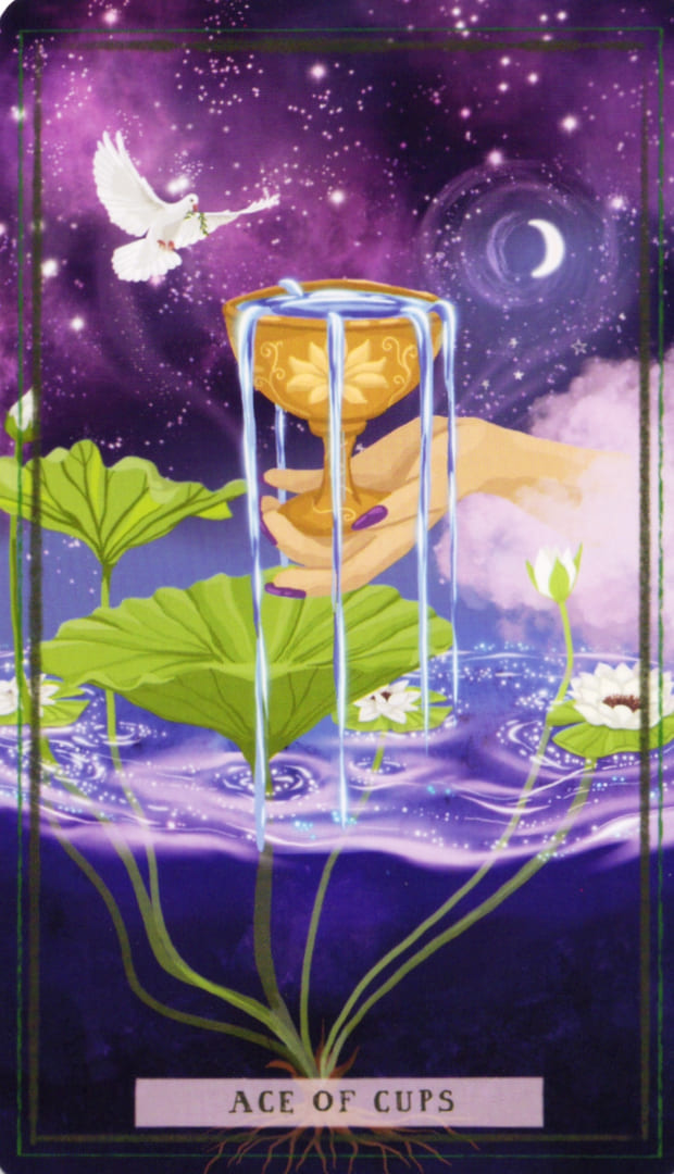 Ace of Cups — Earth Woman Tarot