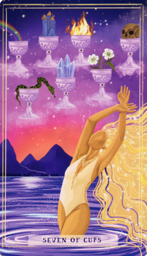 Seven of Cups — Earth Woman Tarot