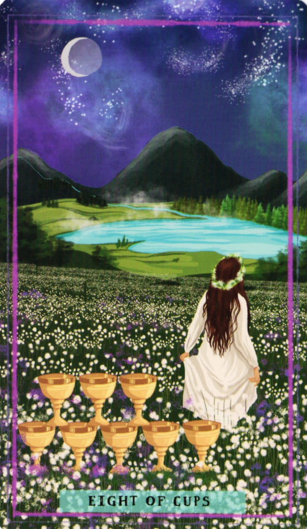 Eight of Cups — Earth Woman Tarot