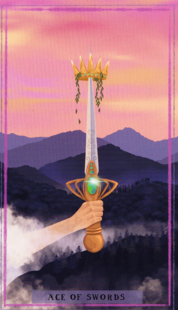 Ace of Swords — Earth Woman Tarot