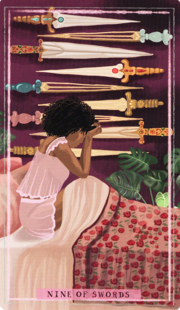 Nine of Swords — Earth Woman Tarot