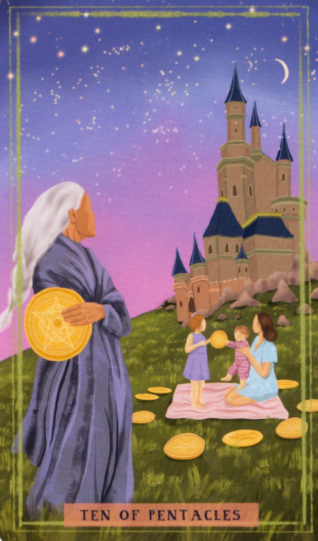 Ten of Pentacles — Earth Woman Tarot