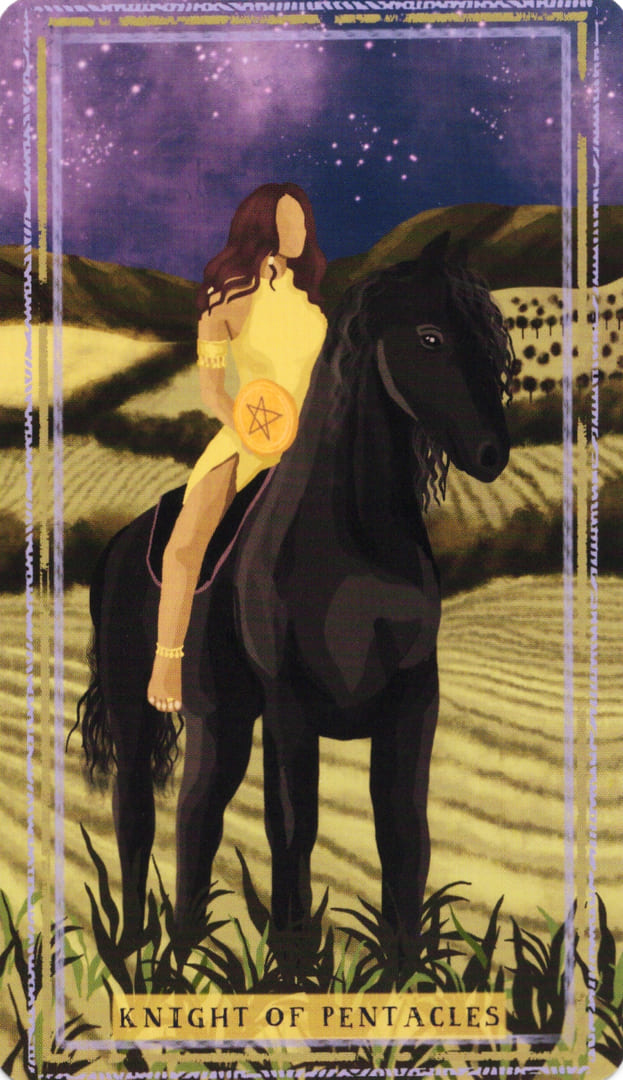 Knight of Pentacles — Earth Woman Tarot