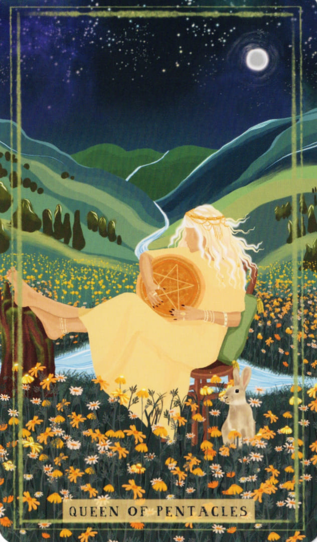 Queen of Pentacles — Earth Woman Tarot