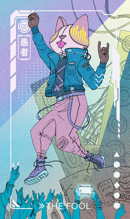 The Fool — Eldritch Overload Tarot