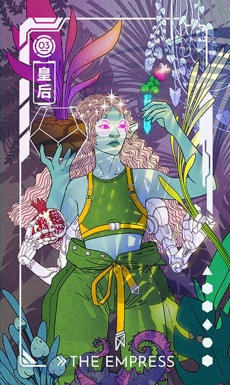The Empress — Eldritch Overload Tarot