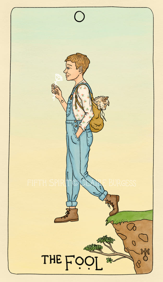 The Fool — Fifth Spirit Tarot