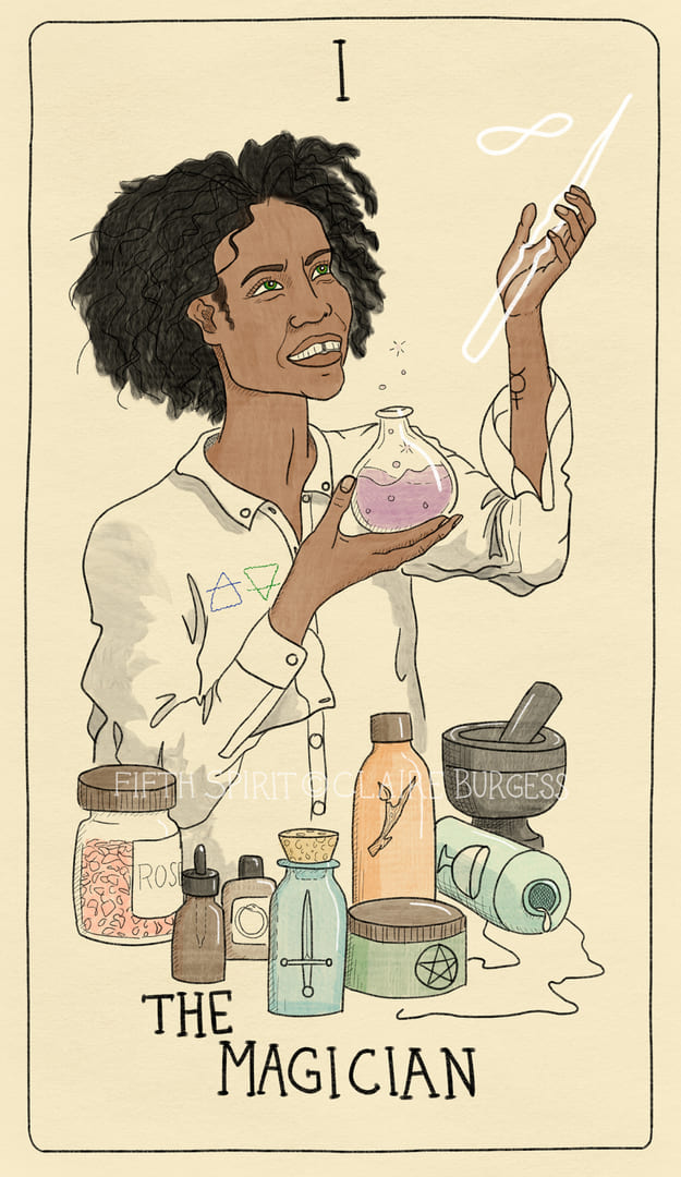 The Magician — Fifth Spirit Tarot