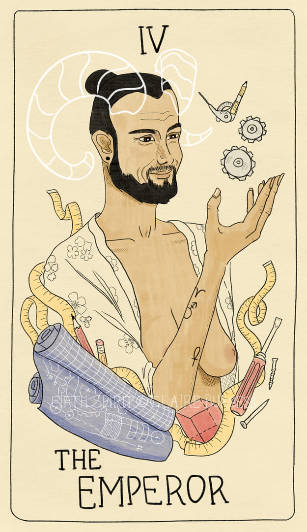 The Emperor — Fifth Spirit Tarot