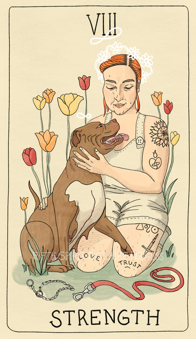 Strength — Fifth Spirit Tarot