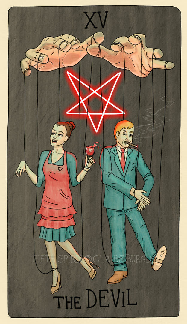 El Diablo — Fifth Spirit Tarot