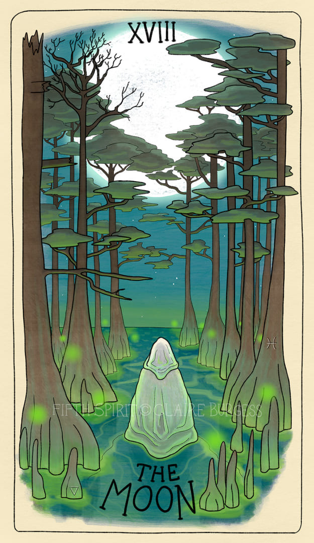 The Moon — Fifth Spirit Tarot