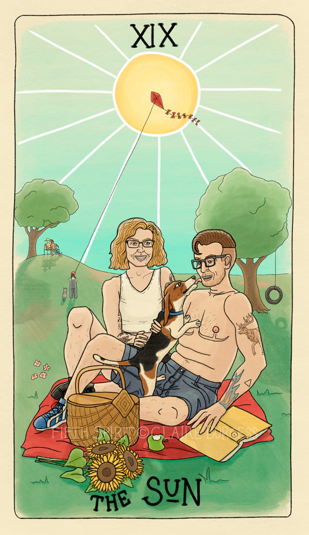 The Sun — Fifth Spirit Tarot