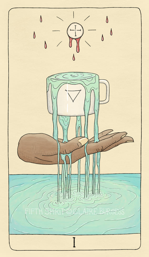 Ace of Cups — Fifth Spirit Tarot
