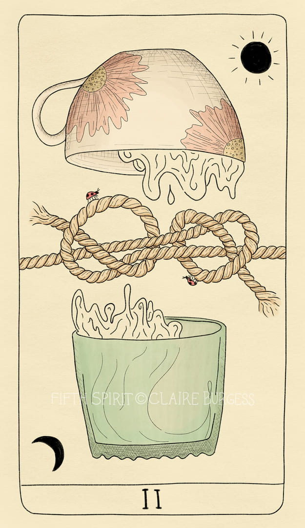 Two of Cups — Fifth Spirit Tarot