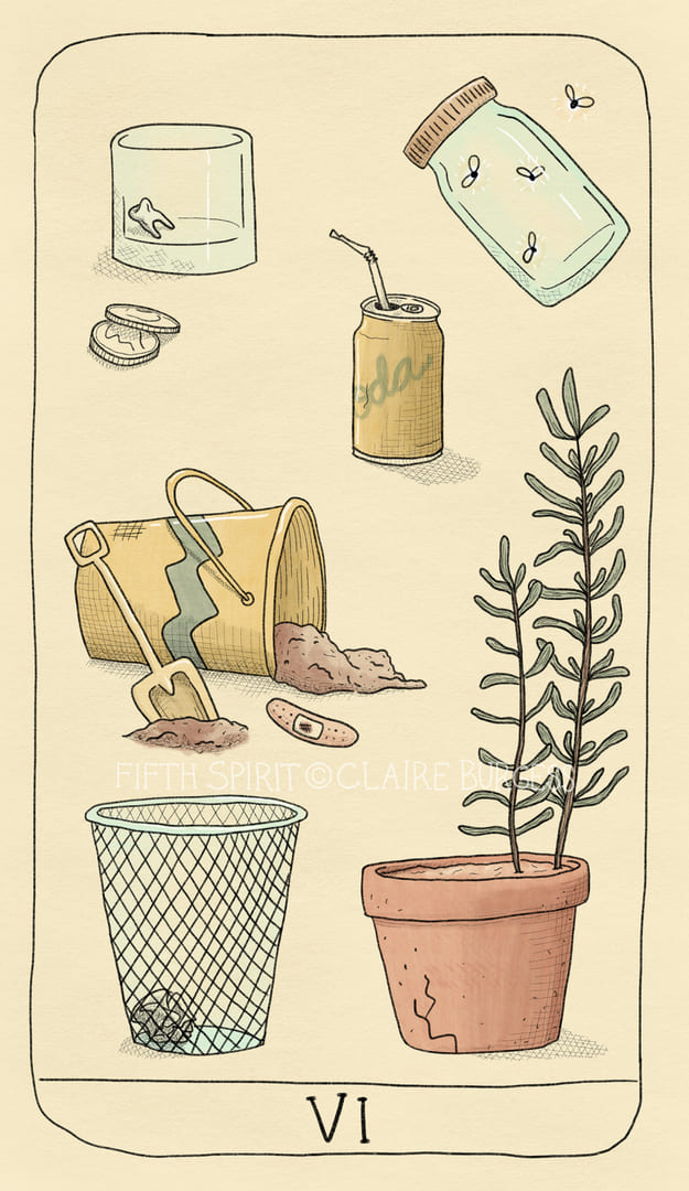 Six of Cups — Fifth Spirit Tarot