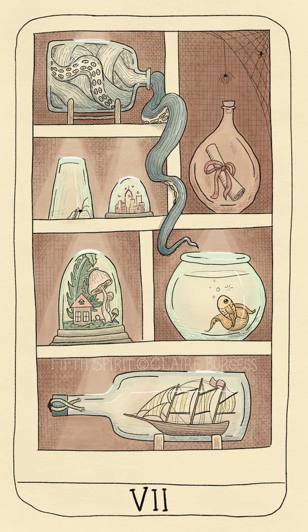 Seven of Cups — Fifth Spirit Tarot