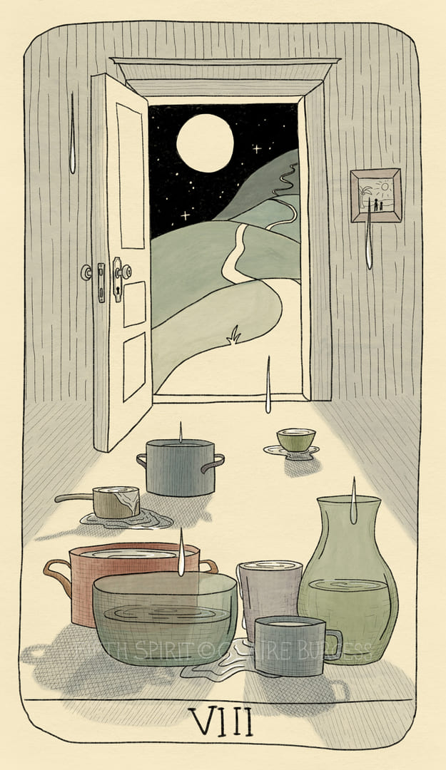 Eight of Cups — Fifth Spirit Tarot