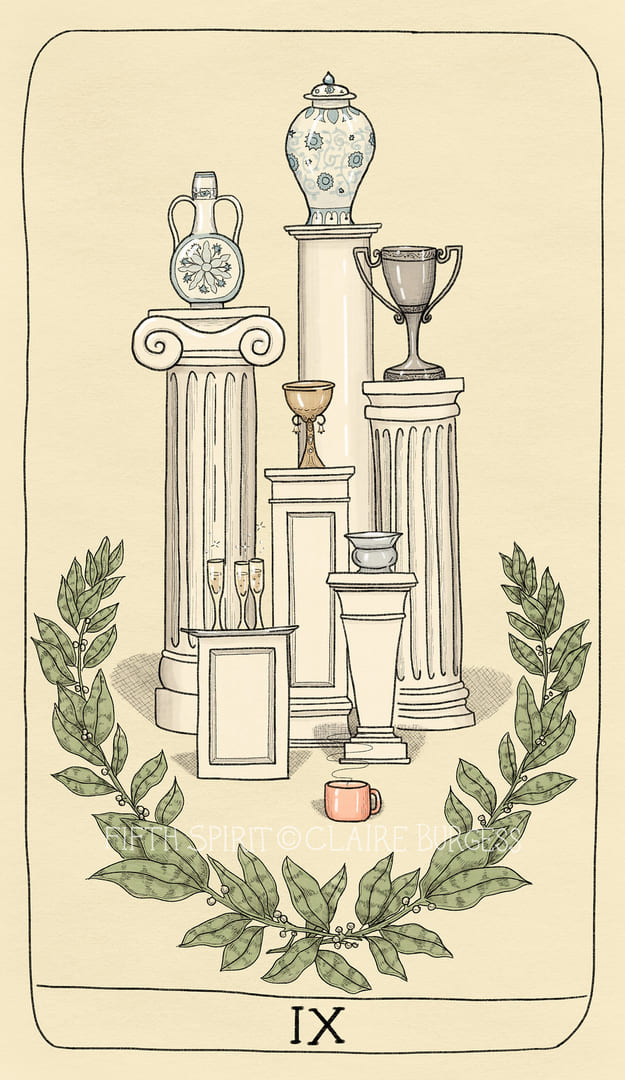 Nine of Cups — Fifth Spirit Tarot
